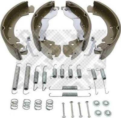 Produktbild von MAPCO Bremsbackensatz Trommelbremse Hinten für VW Transporter IV Bus (70B, 70C, 7DB, 7DK, 70J, 70K, 7DC, 7DJ) 268mm 8831/1