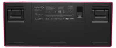Zdjęcie produktu dla Logitech G PRO X TKL, Bezprzewodowy, RF Wireless + Bluetooth, Mechaniczna, QWERTY, RGB LED, Purpurowy