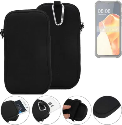 Produktbild von K-S-Trade Neopren-Hülle Handyhülle kompatibel mit Oukitel WP28E Schutzhülle Neoprenhülle Sleeve Schutz-Hülle Gürtel Tasche Case Holster