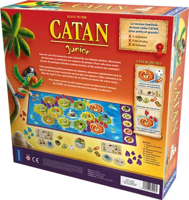 Produktbild von Kosmos Catan Junior, Brettspiel, Strategie, 6 Jahr(e), Familienspiel