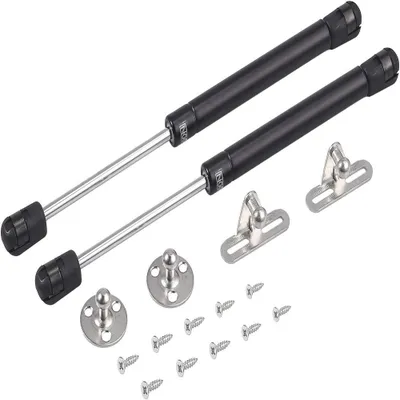 Produktbild von 2er-Pack Gasdruckfedern, Gasdämpfer, Universal-Gasdruckfeder, Möbeldämpfer, Gasfeder für Küchenschranktüren, Kleiderschranktüren