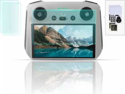 Produktbild von Gehärtetes Glas Cover DJI RC / DJI RC 2 - Mini 3 Pro / Air 3 (2 Stück)