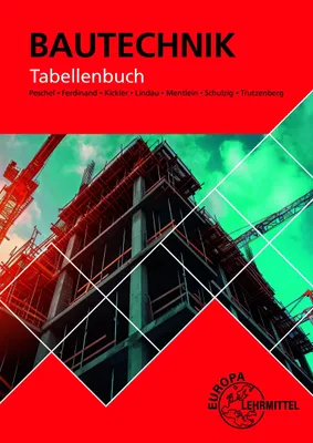 Produktbild von Tabellenbuch Bautechnik