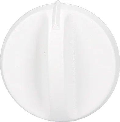 Produktbild von easyPART passend für C315044B02 EURONOVA Knebel Drehgriff weiß für Waschmaschine