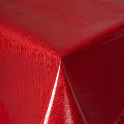 Produktbild von Tischdecke Wachstuch abwischbar Gartentischdecke Rot - 130x220