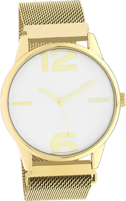 Produktbild von Oozoo Metall Damen Uhr Analog Quarzuhr Armband gold Timepieces D2UOC10867