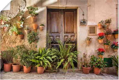 Produktbild von ARTland Poster Altstadtgasse Mallorca, Spanien Größe: 30x20 cm