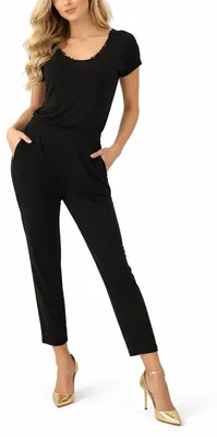 Produktbild von Diesel J-Terry  Tuta Damen Jeans Overall Jumpsuit Schwarz