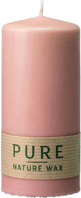 Produktbild von WENZEL PURE Kerze Safe Candle 13x6cm antikrosa, rosa