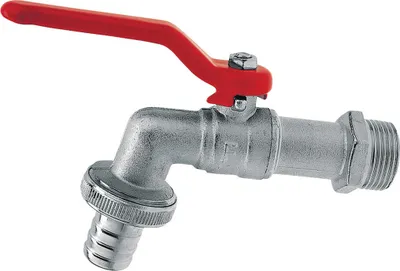 Image de Novaservis Irrigation System - Vanne à bille de jardin avec levier 3/4" x 1" CF2002/20