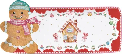 Zdjęcie produktu dla Porcelanowa taca do serwowania Sweet Christmas