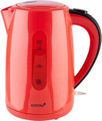 Produktbild von Korona 20130 / 20131 / 20132 / 20133 / 20134 Schnurloser Wasserkocher, Kunststoffgehäuse, 1,7 l FÃ1/4llmenge, 2200 Watt, 360° Sockel, Trockengehschutz, Kalkfilter, Abschaltautomatik