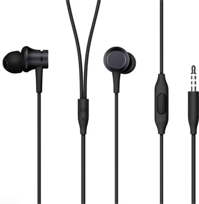 Produktbild von Xiaomi Mi In-Ear Kopfhörer Basic Piston Black, Universal