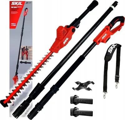 Produktbild von SKIL 0640CA Akku-Teleskop-Heckenschere (20 V, 45 cm Schwert, 18mm Schnittstärke)
