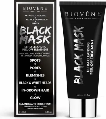 Produktbild von Gesichtsmaske Peel Off Biovène Black Mask 100 ml