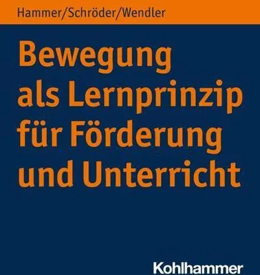 Obrázek produktu pro Bewegung als Lernprinzip für Förderung und Unterricht