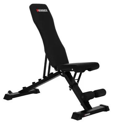 Obrázek produktu pro Posilovací lavice HAMMER Force 2.0, šikmá lavice, negativní nastavení, nosnost 200 kg