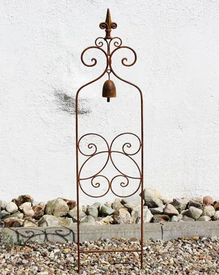 Zdjęcie produktu dla DanDiBo Pomoc wspinaczkowa z dzwonkiem 120697 Metalowa krata wys. 93 cm szer. 21 cm Pomoc wspinaczkowa