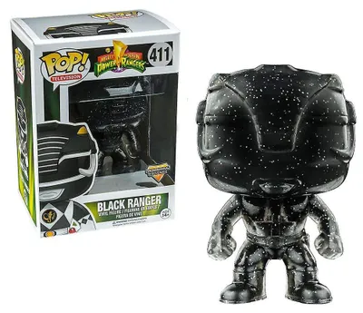Immagine prodotto di Funko Pop - Power Rangers - Black Ranger Morphing Esclusivo 9 cm