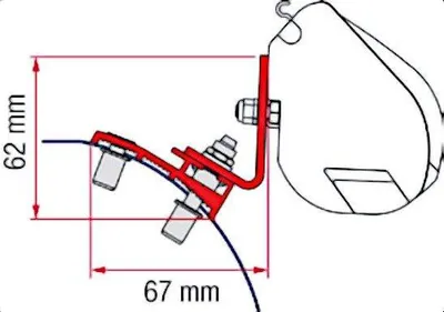 Produktbild von Fiamma Kit PSA