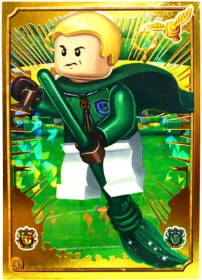 Produktbild von Blue Ocean LEGO Harry Potter Sticker Serie 1 (2023) Sammelsticker - Gold Karte 5