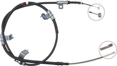 Produktbild von A.B.S. Handbremsseil Seilzug Feststellbremse für HYUNDAI H-1 Travel (TQ) Hinten Links K17499
