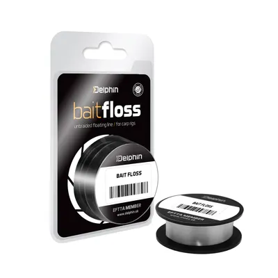 Image de Delphin HOOK LINE BAIT FLOSS white 20lbs 20m