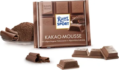 Zdjęcie produktu dla Ritter SPORT KAKAO-MOUSSE Schokolade 100,0 g