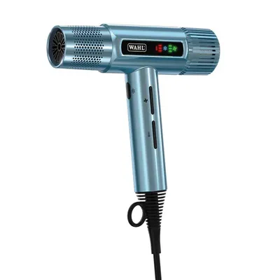 Produktbild von Professioneller Haartrockner Wahl Vanquish 1600W, schnell trocknend, leise, ionisch, mit magnetischen Düsen & Diffusoraufsätzen, ergonomisch, leicht
