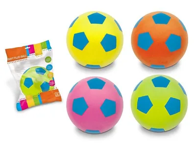 Image de Ballon de Football Mondo Soft 20cm Fluo