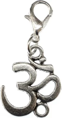Produktbild von Om Symbol Mantra Mul Charm Anhänger Zipper Armband Miniblings Yoga Shanti Yogi