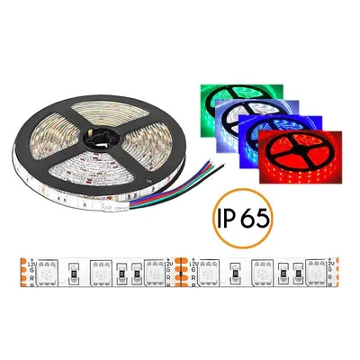 Obrázok produktu pre Pás LED 5050 RGB 60LED/m farebný 14,4W IP65