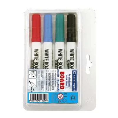 Obrázok produktu pre Centropen 8559 stierateľný popisovač - sada 4 ks