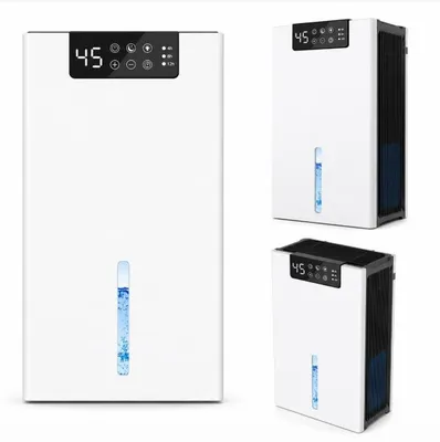 Produktbild von Luftentfeuchter mit Filter 2400ml/Tag, leiser 90W Entfeuchter mit 2,5L Tank, für Schlafzimmer, Keller & kleine Räume 31–40m²