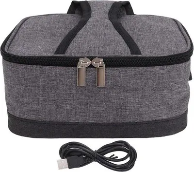 Produktbild von Elektrische Lunchbox grau USB