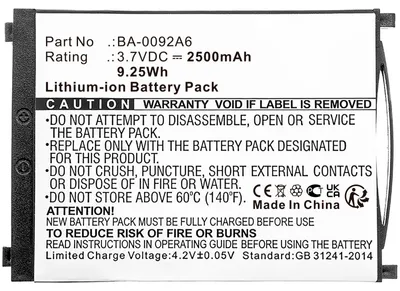 Obrázok produktu pre CELLONIC 1x batéria kompatibilná s Cipherlab RS31, model BA-0092A6