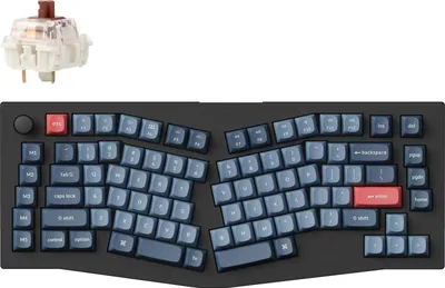 Produktbild von Keychron V10 Max QMK/VIA Wireless Mechanische Tastatur, QWERTY US Layout - Gateron Jupiter Brown V10M-D3