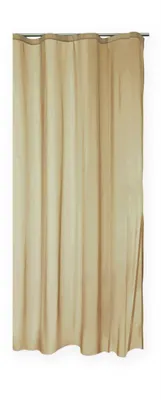 Produktbild von Voile Vorhang karamell transparent 140x245 cm Kräuselband Gardine uni