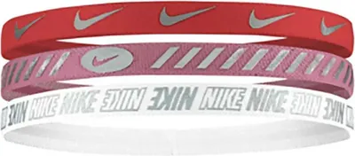 Produktbild von Nike Accessories 3.0 Metallic 3 Units Stirnband Rosa  Rosa One Size
