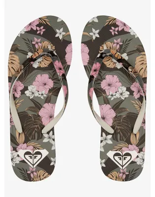 Image de Chaussons Roxy Portofino III TROPICAL GREEN, pointure 36