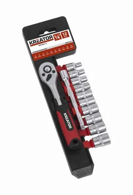 Obrázok produktu pre KREATOR KRT500112 - 12-dielna gola sada 1/4"