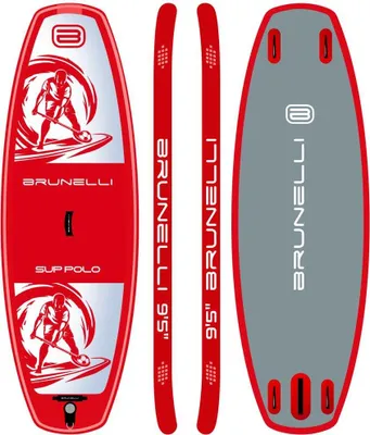 Obrázek produktu pro Brunelli SUP POLO BOARD iSUP Stand Up Board nafukovací Allround Team Board červený