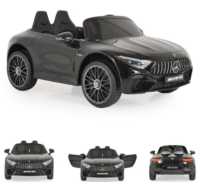Produktbild von Moni Kinder Elektroauto Mercedes-Benz DK-SL63 Zweisitzer Fernbedienung Bluetooth schwarz