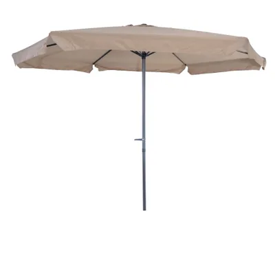 Produktbild von Garden Impressions Delta Sonnenschirm Ø300 - carbon black/taupe