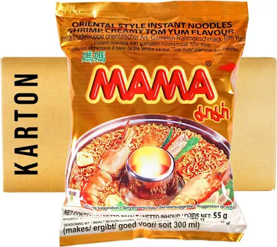 Produktbild von Mama Instantnudeln Creamy Tom Yum 30x55g