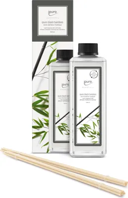 Produktbild von ipuro Raumduft-Nachfüller ESSENTIALS black bamboo herb 500 ml, 1 St.
