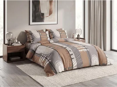 Obrázek produktu pro Polybavlněné povlečení PINIA POLY šedé 70x90 + 140x200