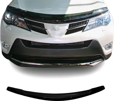 Produktbild von Motorhaube Deflektor Insekten Steinschlagschutz für Toyota RAV4 2013-2018 Dunkel