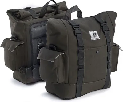Image de KAPPA RB100RS RAMBLER ECO poche latérale simple étanche vert foncé 14L
