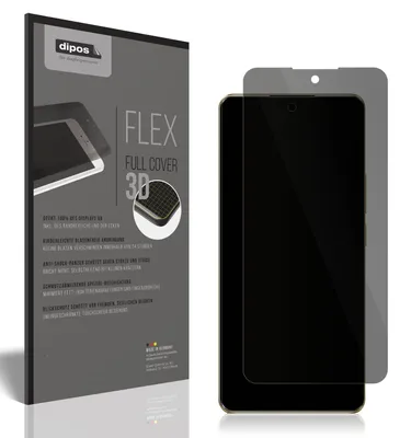Produktbild von Full Cover Privacy Blickschutzfolie für Realme 12 Pro 5G Folie Anti-Shock